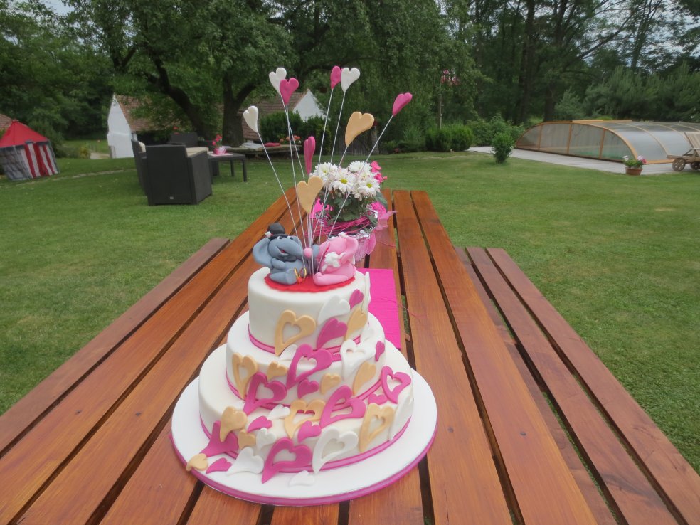 Svatební dort z cukrárny V uličce Choceň